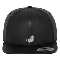 Full leather imitation snapback (6089FL) Vignette