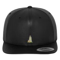 Full leather imitation snapback (6089FL) Vignette