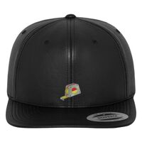 Full leather imitation snapback (6089FL) Vignette
