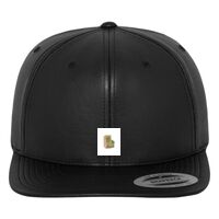 Full leather imitation snapback (6089FL) Vignette