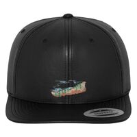 Full leather imitation snapback (6089FL) Vignette