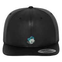 Full leather imitation snapback (6089FL) Vignette