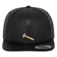 Full leather imitation snapback (6089FL) Vignette