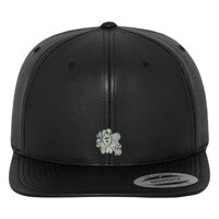 Full leather imitation snapback (6089FL) Vignette
