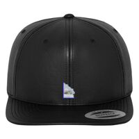 Full leather imitation snapback (6089FL) Vignette