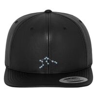 Full leather imitation snapback (6089FL) Vignette