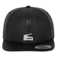 Full leather imitation snapback (6089FL) Vignette