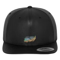 Full leather imitation snapback (6089FL) Vignette
