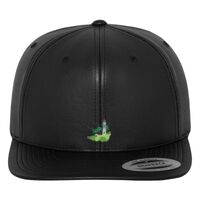 Full leather imitation snapback (6089FL) Vignette