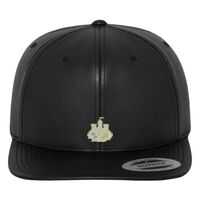 Full leather imitation snapback (6089FL) Vignette