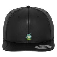 Full leather imitation snapback (6089FL) Vignette