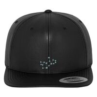 Full leather imitation snapback (6089FL) Vignette