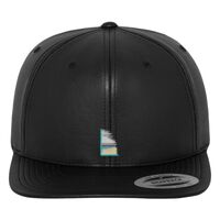 Full leather imitation snapback (6089FL) Vignette