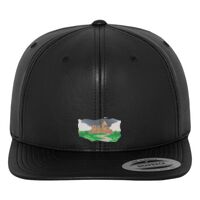 Full leather imitation snapback (6089FL) Vignette