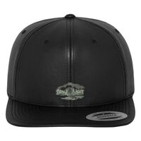 Full leather imitation snapback (6089FL) Vignette