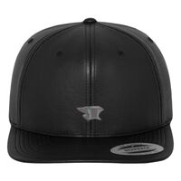 Full leather imitation snapback (6089FL) Vignette