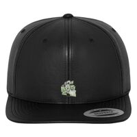 Full leather imitation snapback (6089FL) Vignette
