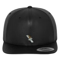Full leather imitation snapback (6089FL) Vignette