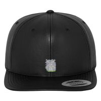 Full leather imitation snapback (6089FL) Vignette