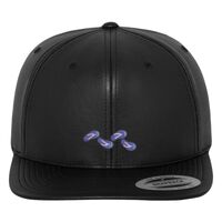 Full leather imitation snapback (6089FL) Vignette