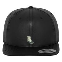 Full leather imitation snapback (6089FL) Vignette