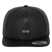Full leather imitation snapback (6089FL) Vignette