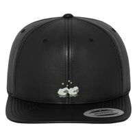 Full leather imitation snapback (6089FL) Vignette