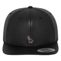 Full leather imitation snapback (6089FL) Vignette