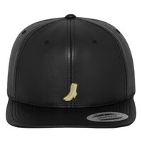 Full leather imitation snapback (6089FL) Vignette
