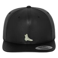 Full leather imitation snapback (6089FL) Vignette