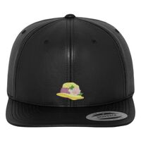 Full leather imitation snapback (6089FL) Vignette