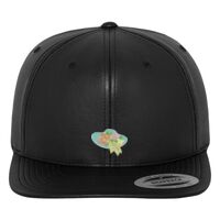 Full leather imitation snapback (6089FL) Vignette