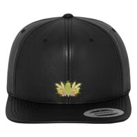 Full leather imitation snapback (6089FL) Vignette