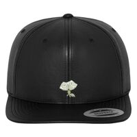 Full leather imitation snapback (6089FL) Vignette
