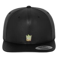 Full leather imitation snapback (6089FL) Vignette