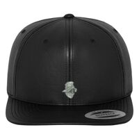 Full leather imitation snapback (6089FL) Vignette