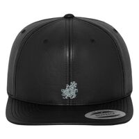 Full leather imitation snapback (6089FL) Vignette