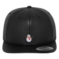 Full leather imitation snapback (6089FL) Vignette