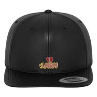 Full leather imitation snapback (6089FL) Vignette