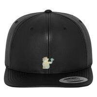 Full leather imitation snapback (6089FL) Vignette