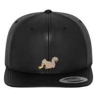 Full leather imitation snapback (6089FL) Vignette