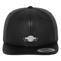 Full leather imitation snapback (6089FL) Vignette