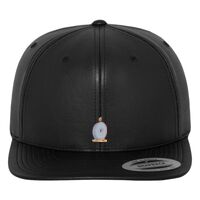Full leather imitation snapback (6089FL) Vignette