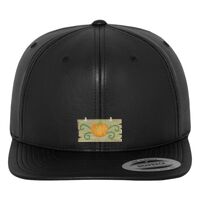 Full leather imitation snapback (6089FL) Vignette