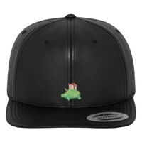 Full leather imitation snapback (6089FL) Vignette