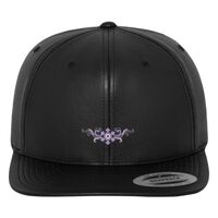 Full leather imitation snapback (6089FL) Vignette