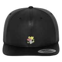 Full leather imitation snapback (6089FL) Vignette