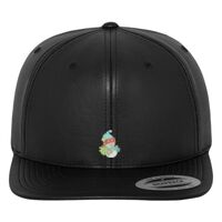 Full leather imitation snapback (6089FL) Vignette