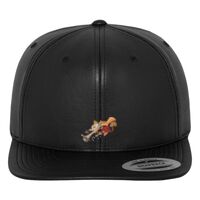 Full leather imitation snapback (6089FL) Vignette