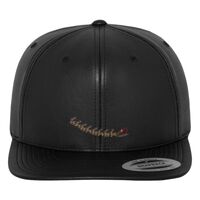 Full leather imitation snapback (6089FL) Vignette